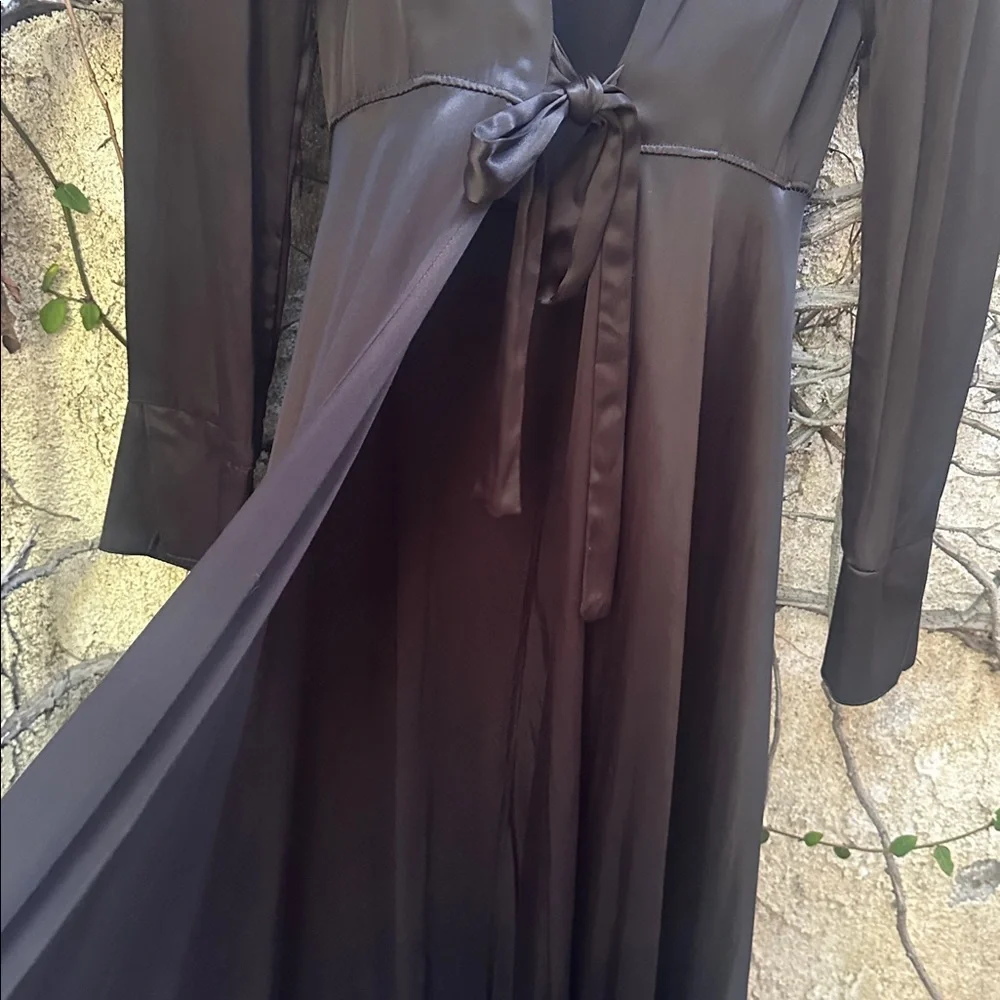 Free People Black Long Sleeve Kimono